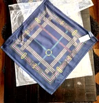 Ralph Lauren Home Ledbury Silk Equestrian Pillow Cover Nwt $330 Navy 20X20. Fixed Price $99.00.