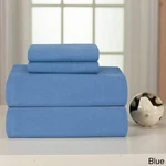 Heavy Weight Flannel Cotton Sheet Set King Blue. Fixed Price $80.40.