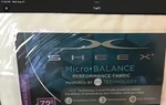 Sheex Micro Balance 37.5 Performance 300-THREAD Twin Sheets Clay Not Strechy. Fixed Price $85.00.