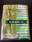 Vintage Bonnie Hirsch Double Flat Sheet Bedding Green Striped Nos New Htf. Fixed Price $39.99.