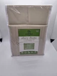 Lebra Home Luxury Bamboo Twin Size Deep Pocket 4-PIECE Sheet Set Ivory. Fixed Price $22.99.