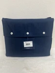 Ralph Lauren Organic Cotton Lovan Jacquard Navy King Extra Deep Fitted Sheet. Fixed Price $100.00.