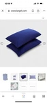 Microfiber Sheet 2 Sets!! Sapphire Full - Room Essentials Blue Pillowcases 4 Pcs. Fixed Price $14.99.
