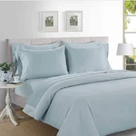 Hotel Signature 800 Thread Count Cotton 6-PIECE Sheet Set Queen Blue Nip. Fixed Price $84.99.