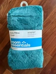 Room Essentials Soft Teal Blue Faux Fur Body Pillow Cover 20" 50" New. Fixed Price $16.00.