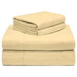 Celeste Home 190 Gsm Full, Butter Sheet Set- Warm & Cozy 100% Cotton Flanne.... Fixed Price $80.21.
