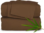King Sheets, Genuine 100% Organic Bamboo Bed Set Double Stitching. Fixed Price $159.99.