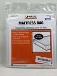 U-haul Standard Twin Mattress Bag Moving & Storage Cover 87 X39 X10. Fixed Price $11.99.