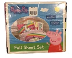Peppa Pig Kids Super Soft Microfiber Full Size Sheet Set. Fixed Price $34.99.