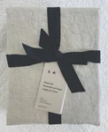 New West Elm European Flax Linen Sheet Set - Natural King. Fixed Price $189.00.
