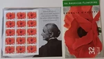Usps Georgia O'keeffe Red Poppy Sheet / Pane Of 15 Stamps -new (PTG132). Fixed Price $8.00.