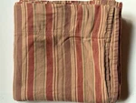 Rare Ralph Lauren *northern Cape King Flat Sheet Terra Cotta Red Striped. Fixed Price $124.95.