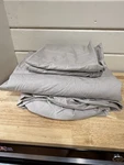 Boll And Branch King Percale Hemmed Sheet Set 100% Organic Cotton. Fixed Price $125.00.