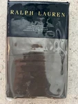 Ralph Lauren Rl 464 Solid Sateen Twin Flat Sheet Modern Gray Cotton $115. Fixed Price $24.00.
