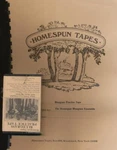 Homespun Tapes: Bluegrass Practice Tape/sheet Music Set. Fixed Price $24.95.