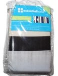 Essential Home Body Cover Pillowcase - Microfiber Stripe Blue/khaki. Fixed Price $9.73.