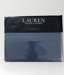 Lauren Ralph Kent Cotton-linen Queen Sheet Set Navy. Brand New!. Fixed Price $199.99.