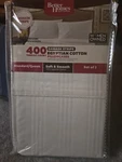 Better Homes Gardens Pillowcases, Set Of 2, Standsrd/queen, White. Fixed Price $10.31.