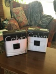 Calvin Klein Original Modern Cotton Sheet Set Twin Flat & Fitted White. Fixed Price $75.00.
