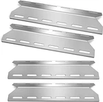 Bbq Grill Heat Plates 4-PACK Stainless Steel For Charmglow Members Mark Jenn-air. Fixed Price $46.91.