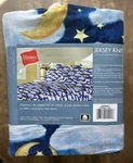 New Vintage Hanes Celestial Moon Stars Clouds Sky 100% Cotton Full Sheet Set. Fixed Price $130.00.