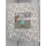 Martha Stewart Sheet Set King White Sandcastle 100% Cotton Botanical Leaf 4PC. Fixed Price $54.99.