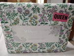 Shabby Chic 4PC Queen Sheet Set Ultra Soft Microfiber Pink Purple Flowers. Fixed Price $69.99.