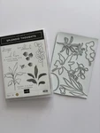 Stampin Up Splendid Thoughts Cling Set & Coordinating Dies Magnetic Sheet. Fixed Price $36.00.