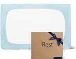 Rest Evercool+ Fitted Sheet Twin Size Light Blue 13" Deep With Ionic+ Self-clean. Fixed Price $51.00.