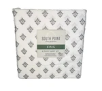 South Point Home Fashions King Size 6-PIECE Sheet Set Deep Pocket *free Shipping. Fixed Price $79.00.