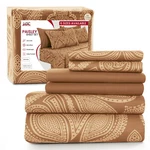6 Piece Sheets Luxury Microfiber Ultra Soft Deep Pocket Bedding Sets. Fixed Price $18.99.