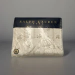 Ralph Lauren Home Cecilia Cream Stripe Floral Queen Flat Sheet Nip Vintage 250TC. Fixed Price $119.00.