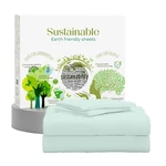 Supreme Elegance Full Size 100% Cotton Percale Deep Pocket Bed Sheets Set. Fixed Price $105.30.