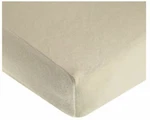 American Baby Company Heavenly Soft Chenille Fitted Crib Sheet Ecru 52X28X9 Inch. Fixed Price $12.97.