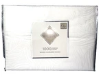 Art Of The Weave 1000 Thread Count Cotton Blend Sheet Set Queen White $180. Fixed Price $63.99.