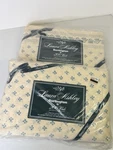 Vintage Laura Ashley Burlington Bed Sheet Set Twin Flat Fitted Blue Floral. Fixed Price $75.00.
