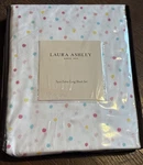 Laura Ashley Microfiber Sheet Set Extra Long Twin (confetti-white/pink/aqua). Fixed Price $27.00.