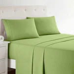Clara Clark Premier 1800 Series 4-PIECE Twin Bed Sheet Set Deep Pocket Garden Gr. Fixed Price $47.11.