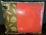 Domestications 100% Cotton Flannel Bed Sheet Set - Full Paprika Rust Orange. Fixed Price $25.00.