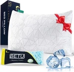 Betu Cooling Standard Pillow, Shredded Memory Size Pack Of 1, White. Fixed Price $49.85.
