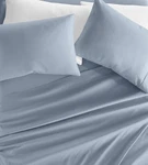 Linen Market Cal King Sheets 4-PIECE Light Blue Deep Pocket Cooling Bedding Set. Fixed Price $35.49.