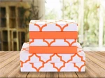 Bed Sheets 6 Piece King Quatrefoil Joyful Orange 1500 Thread Microfiber Elegant. Fixed Price $46.99.