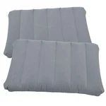 2 Pack Ultralight Inflatable Camping Squared Flocked Fabric Air Pillow.. Fixed Price $13.68.