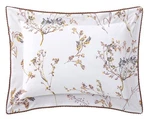 Yves Delorme Fugues Batiste 1 King Sham Botanical Herbs Garden Flower France New. Fixed Price $199.00.