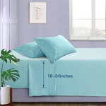 Manyshofu Extra Deep Pocket King Size Sheets - Hotel Luxury 1800 Thread Count. Fixed Price $42.00.
