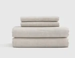 Nwot Quince King Linen Sheet Set Natural Chambray. Fixed Price $139.99.