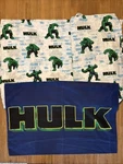 Vtg Hulk Movie 2003 Universal Studios Twin Bed Sheet Set & Pillow Case Marvel. Fixed Price $39.99.