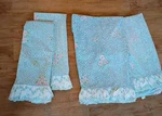 Vtg Martex Barbara Brody Full Sheet Set Ruffled Floral Eyelet Lace Cottage Core. Fixed Price $19.90.