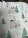 Cuddle Duds Flannel Set Winter Snowman Queen Bed 100% Cotton. Fixed Price $45.00.