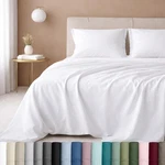 California Design Den Sheet Set - Luxury 600 Queen, 01 Bright White. Fixed Price $107.50.